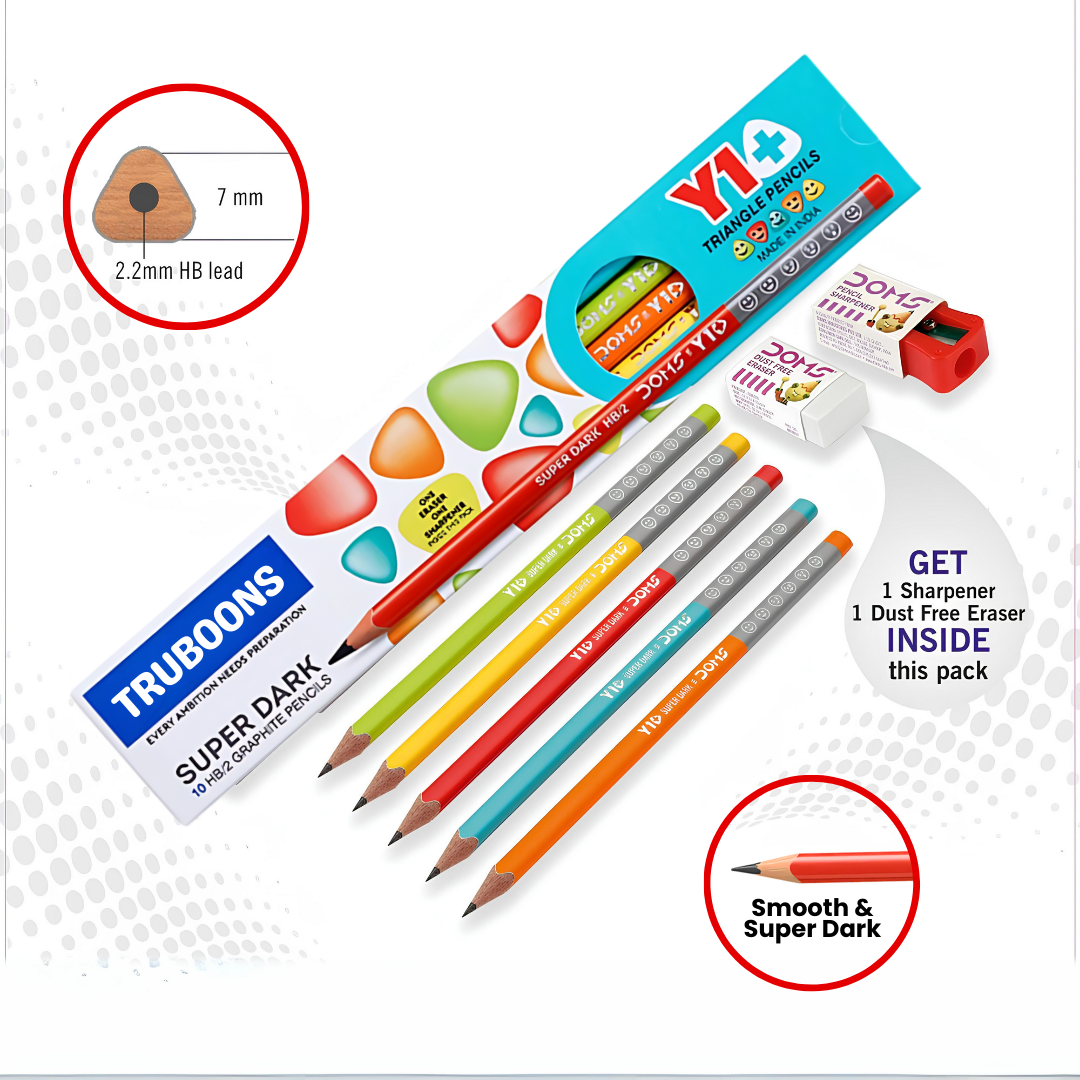 Truboons Name Pencils for Kids Truboons