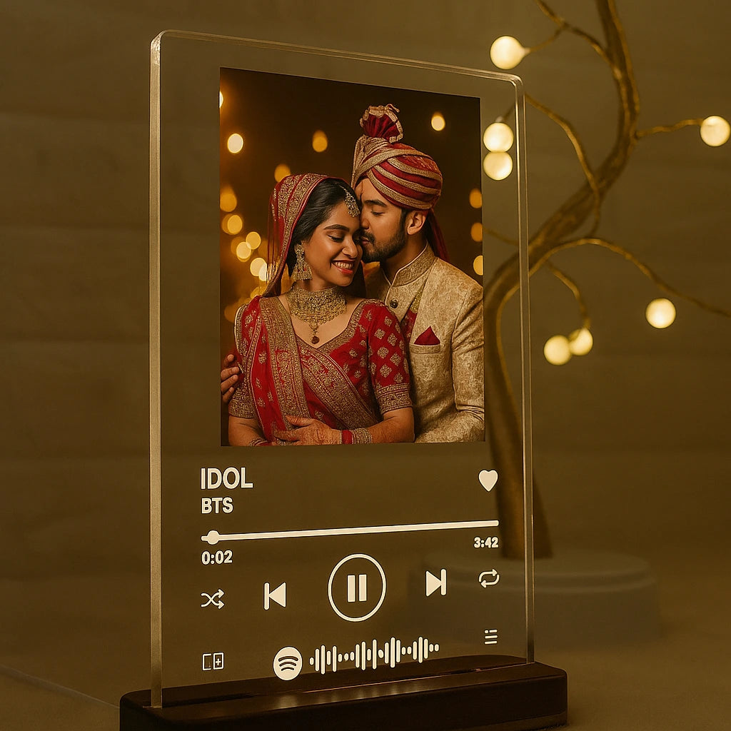 Spotify Personalized Photo Acrylic Lamp Truboons