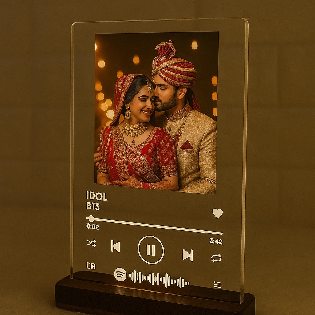 Spotify Personalized Photo Acrylic Lamp Truboons