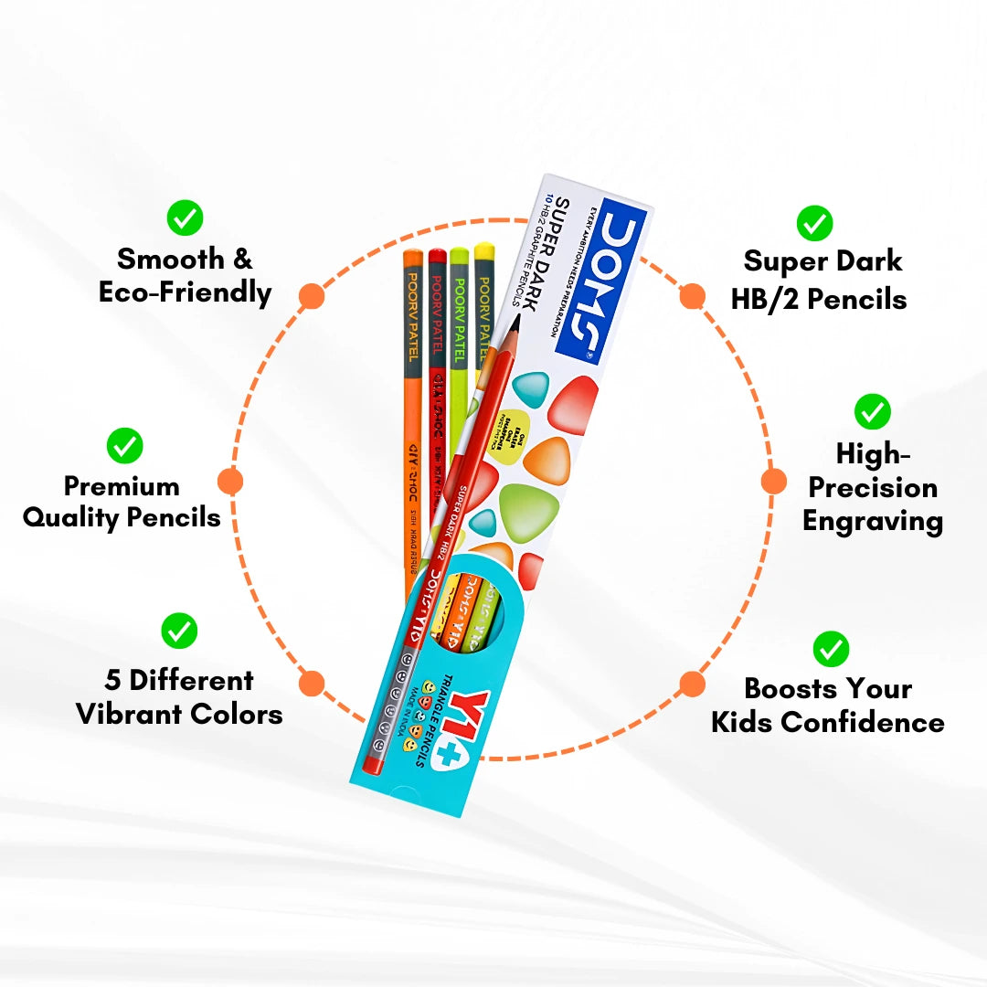 Truboons Name Pencils - BUY 1 GET 1 FREE 😍